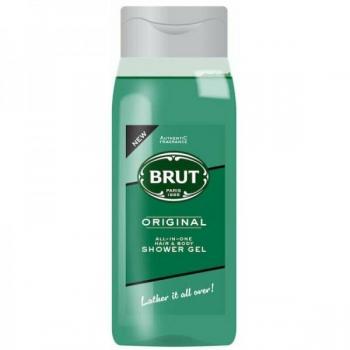 Brut Shower Gel All In One Hair & Body Original Authentic 500ml