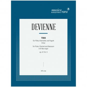 Partitions classique MUSICA RARA DEVIENNE FRANCOIS