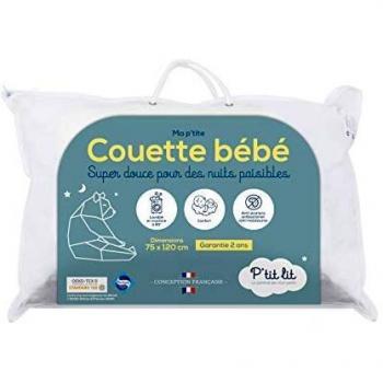 Microfibre couette bébé sans acariens