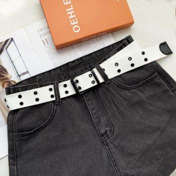 Solid Color Adjustable Belt