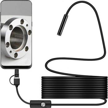 Caméra Boroscope 7 mm Type‑C