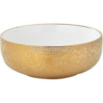 Nordic Gold Porcelain Snack Plate