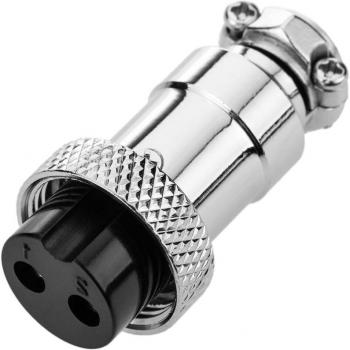 Connettore Aerospaziale GX16 a Due Pin