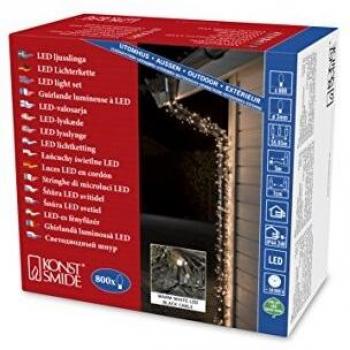 Konstsmide Catena Luminosa Micro LED 800 Bianco Caldo