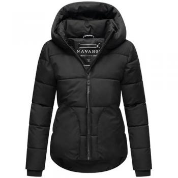 Steppjacke Damen NAVAHOO Lachperle XIV – Schwarz, Größe 44 (XXL)