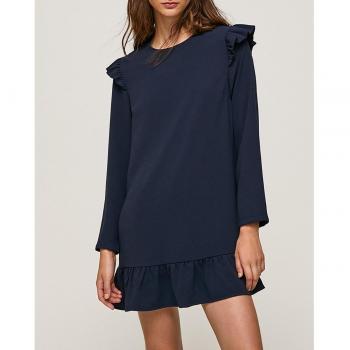 Pepe Jeans Coctailkleid Dorothy PL953123 Dunkelblau Regular Fit