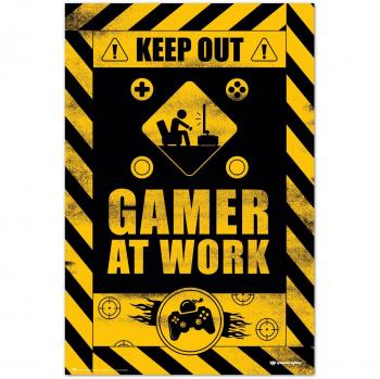 Poster Gameration Gamer At Work 91,5x61 Cm