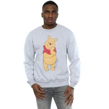 Felpa Grigia Disney Winnie The Pooh Taglia 2XL