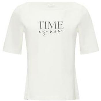 S.Oliver BLACK LABEL Kurzarm-T-Shirt mit Statement-Design