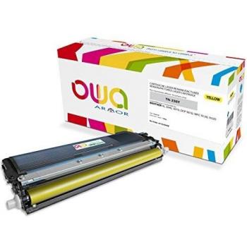 Toner Laser Jaune Compatible Brother DCP TN-230Y Remanufacturé