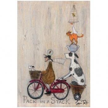 Sam Toft 40cm Black/Brown Stack Print Pack