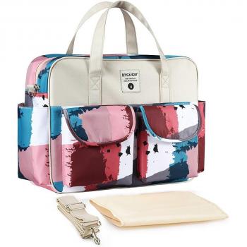 Large Capacity Waterproof Diaper Bag for Moms