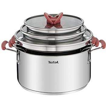 Tefal OPTI'SPACE Set 5 pièces Faitouts 18