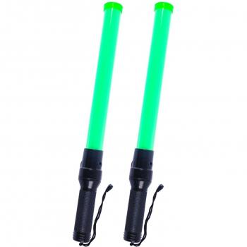 2pcs 21inch Emergency LED Traffic Wand with Flashing Lights