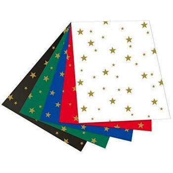 Carta Bricolage 50x70cm Stelle Assortite
