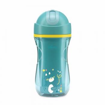 Chicco Vaso Termo Azul 14 Meses + 266 ml
