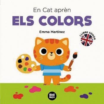 En Cat aprèn els colors: Llibre sonor (Tapa dura).