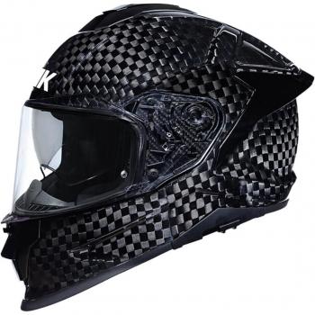 SMK Casco Integrale Titan Carbon Solid Carbon Solid XS