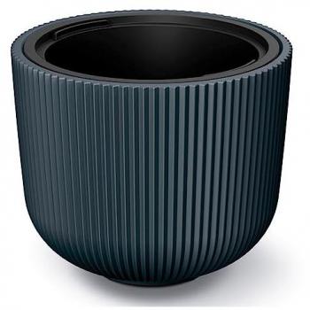 Prosperplast Blumentopf Milly anthrazitgrau inkl. Reservoir