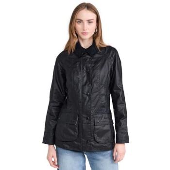 Parka Barbour Beadnell Blu (36) – Stagione di Mezzo