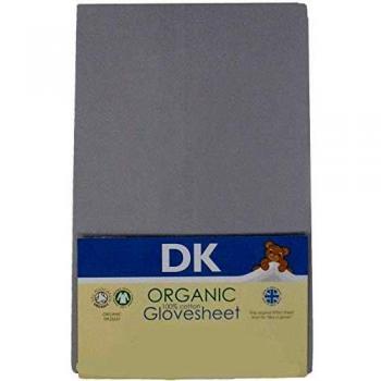 Grey DK Organic Crib Sheet