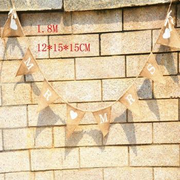 Hochzeitspostern aus Jütelburlap – Frau & Herr Edition