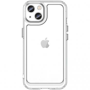 Hurtel SmartGuard iPhone 15 – Flexible, transparente Outer Space‑Kunststoffhülle