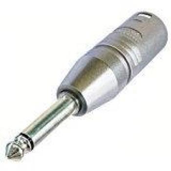 Neutrik 3-poliger XLR auf Mono 6,35mm Klinkenstecker Audio Kabel