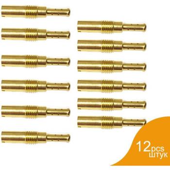 Motorrad‑Pilot‑Jet‑Set aus Kupfer (12 Stück) – Langsam – Kompatibel mit GY6, PWK, Keihin