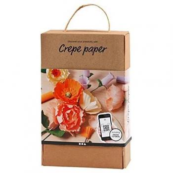 Kit DIY de Papier Crépon Multicolore