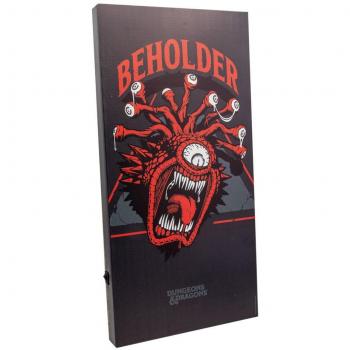 Póster de Lienzo Beholder con Iluminación de Dungeons & Dragons