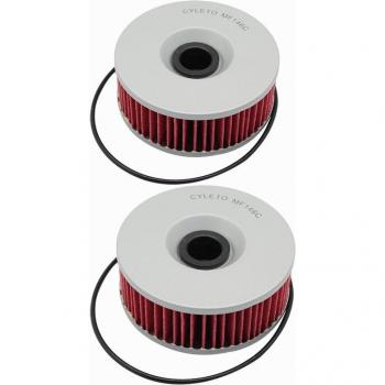 2pcs Oil Filter for YAMAHA XVZ1300, XVZ1200, XS1100 (1983-1988)