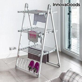 InnovaGoods Compact Folding Electric Clothesline 30 Bars