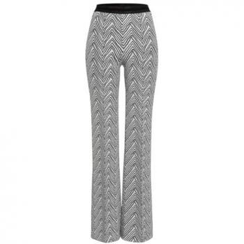 Marc Aurel 2‑in‑1 Hose – Schwarzer Fischgrat Look Größe 38