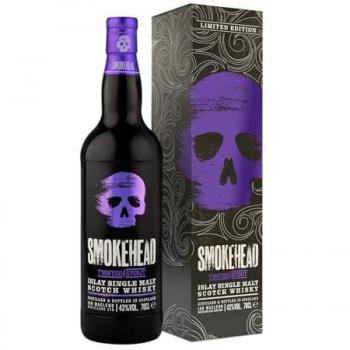 Smokehead Whisky Islay Stout 43% en boîte cadeau 0,7l