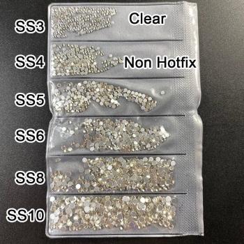 YanRuo Mini-Strass-Pearl-Kaviarglas Kristall Dekoration – Nageldesign für Maniküre