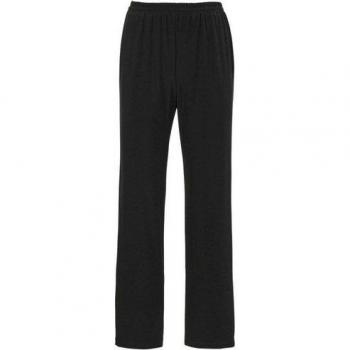 Goldner Fashion pantalon à taille élastique noir 42