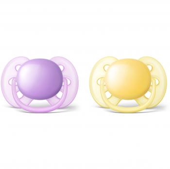 Ultra Soft Philips Succhiolino 6-18 con Scudo Flexifit