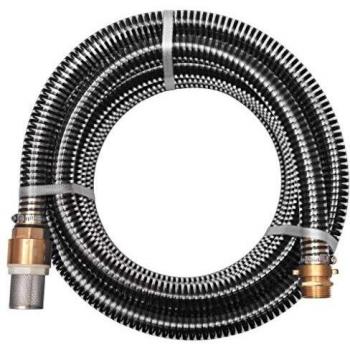 VidaXL Black Suction Hose 7 m 25 mm