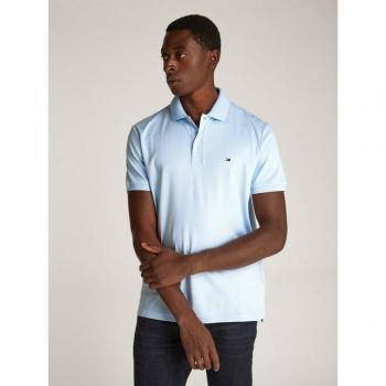 Tommy Hilfiger Blue Liquid 100% Cotton Polo (Regular Fit)