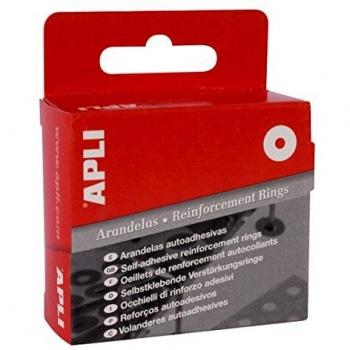 APLI ARANDELAS DE REFUERZO 13MM TRANSLÚCIDAS CAJA 200 ARANDELAS