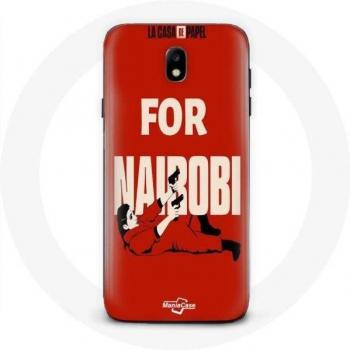 Coque La casa de papel pour Samsung Galaxy J5 2017 Nairobi