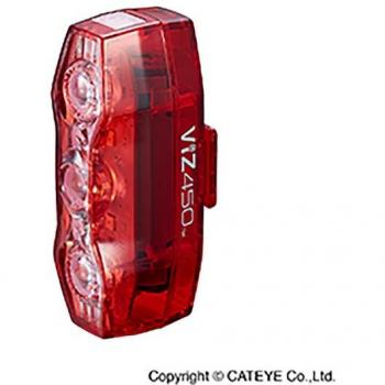 VIZ 450 Rear Light – Wheelbase Edition (USB Rechargeable)