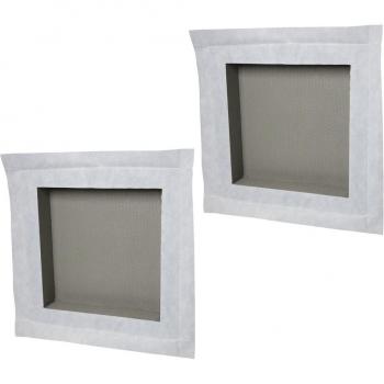 Lot de 2 Niches Carrées