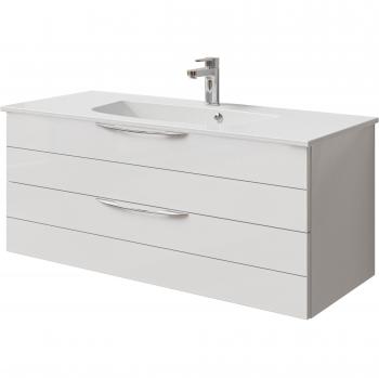 Saphir Waschplatz mit Unterschrank und Mineralmarmor
