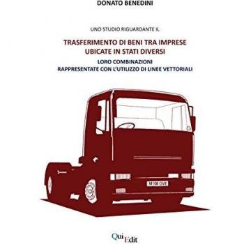 Uno studio riguardante il trasferimento di beni tra imprese ubicate in stati diversi. Loro combinazioni rappresentate con l'utilizzo di linee vettoriali