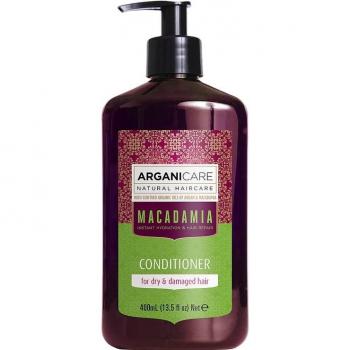 ArganiCare Macadamia Réparation Après-Shampooing pour Cheveux Secs 400 ml