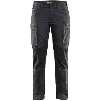 Pantalone service donna taglia 40 grigio scuro