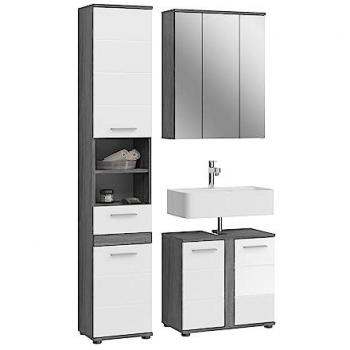 Xonox.home Badezimmer-Set 114 x 191 x 34 cm (B/H/T), (3-St)