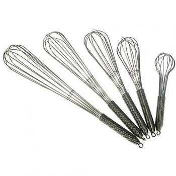 Frusta Inox Manico Spirale 20 cm